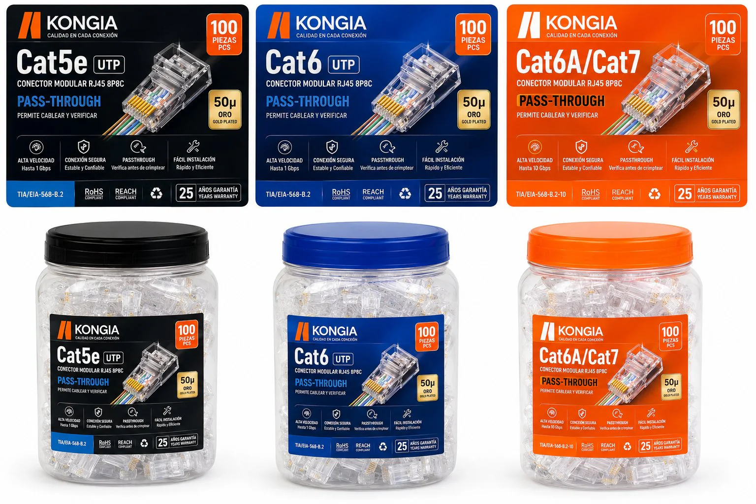 Selección de productos profesionales KONGIA 02
