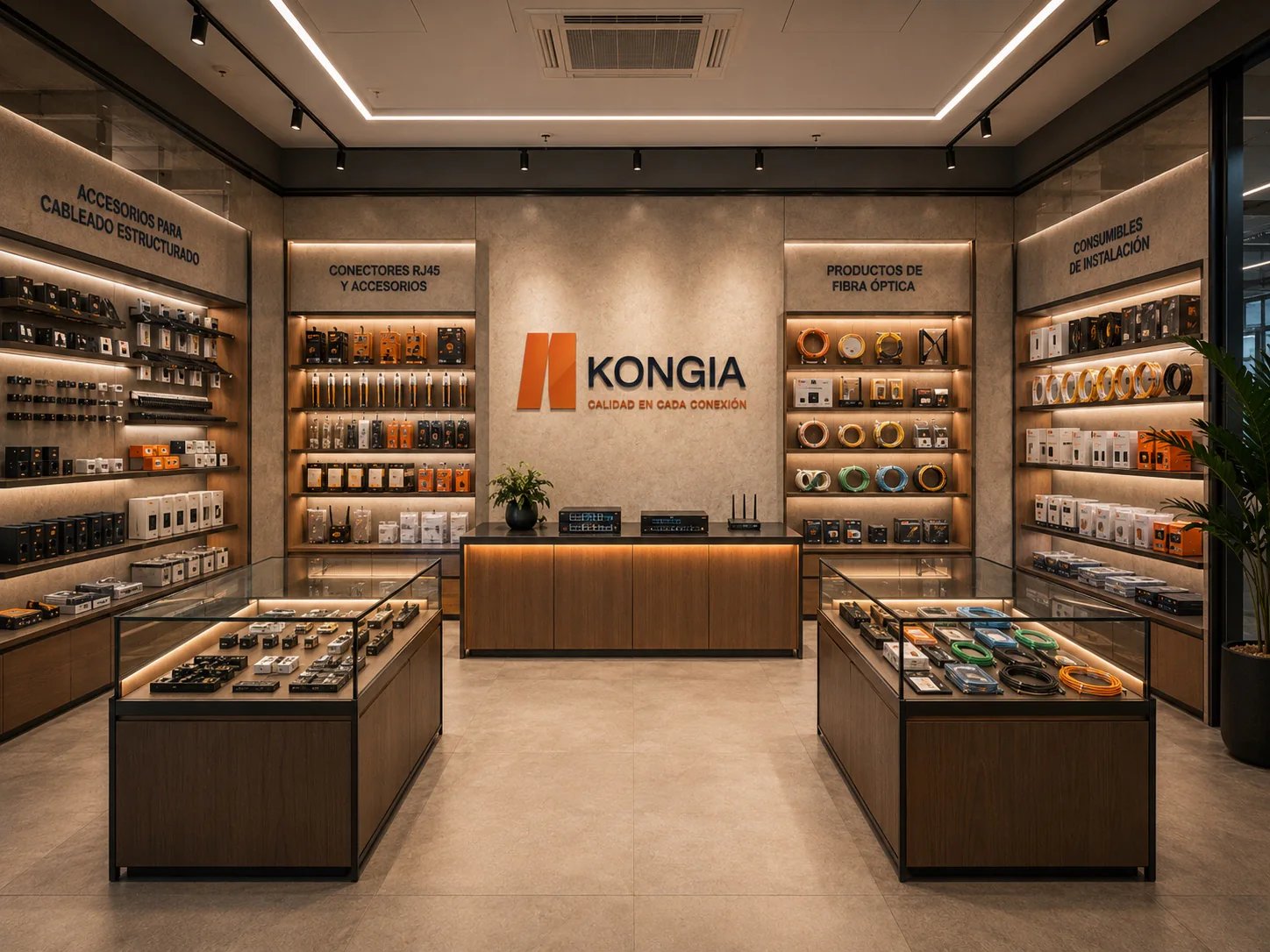 Showroom de productos KONGIA