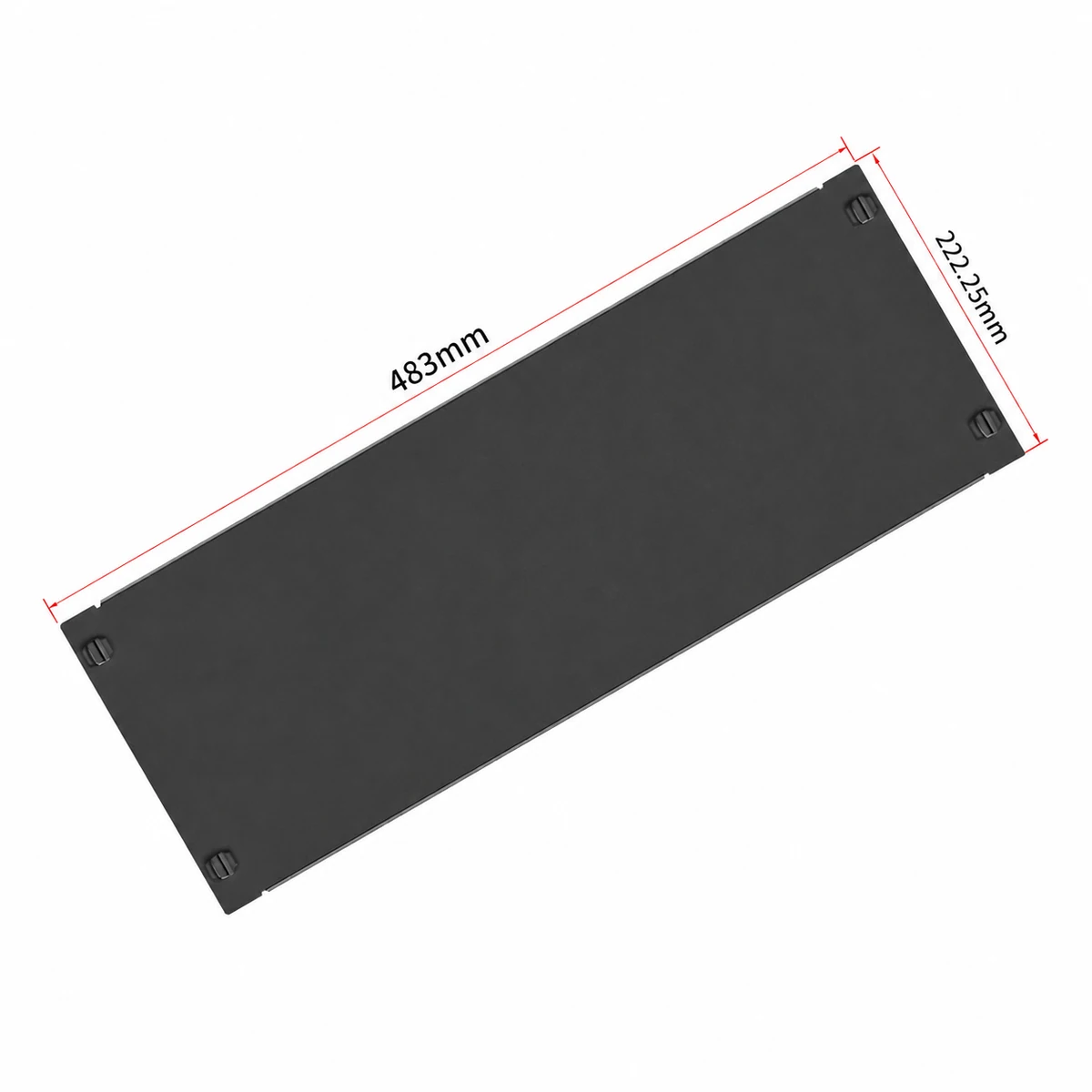Panel Ciego sin Tornillos para Rack 19 pulgadas, 5U