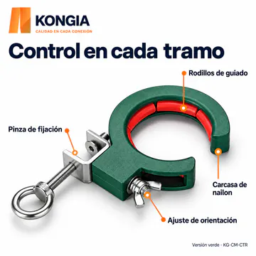 KONGIA KG-CM-CTR — Estructura y ajustes de la versión verde