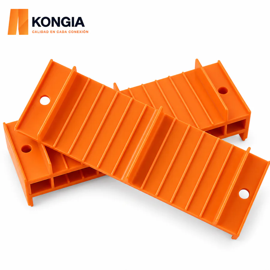 Organizador y Sujetador Apilable de Cables, 8 mm × 12 — 10 piezas