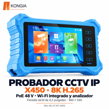 KG-CT-IPC-X450 — Vista principal