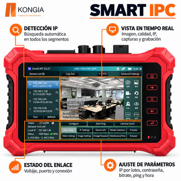 KG-CT-IPC-X560 Pro — Smart IPC: vista, estado y parámetros