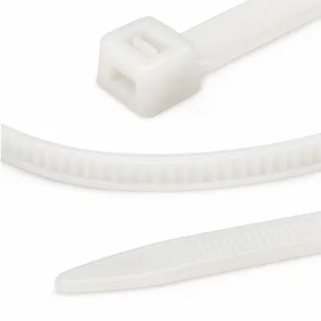 Detalle de cabeza, dentado y cola de inserción — Cinchos de Nylon 66 Estándar — KG-CT-N66