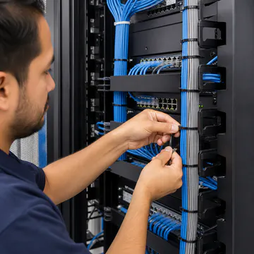 Organización de cableado en rack profesional — Cinchos de Nylon 66 Estándar — KG-CT-N66