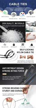 Construcción y comportamiento del cincho — Cinchos de Nylon 66 Estándar — KG-CT-N66