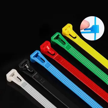 Rango de colores reutilizables — Cinchos Reutilizables y Liberables de Nylon — KG-CT-RLS