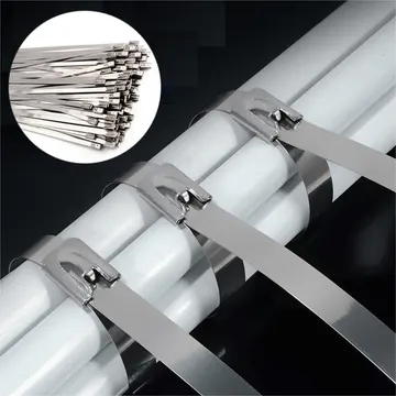 Fijación de cables y conductos — Cinchos de Acero Inoxidable SUS304 — KG-CT-SS304