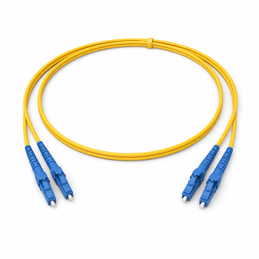 Patch Cord de Fibra Óptica LC/UPC a LC/UPC OS2 Duplex
