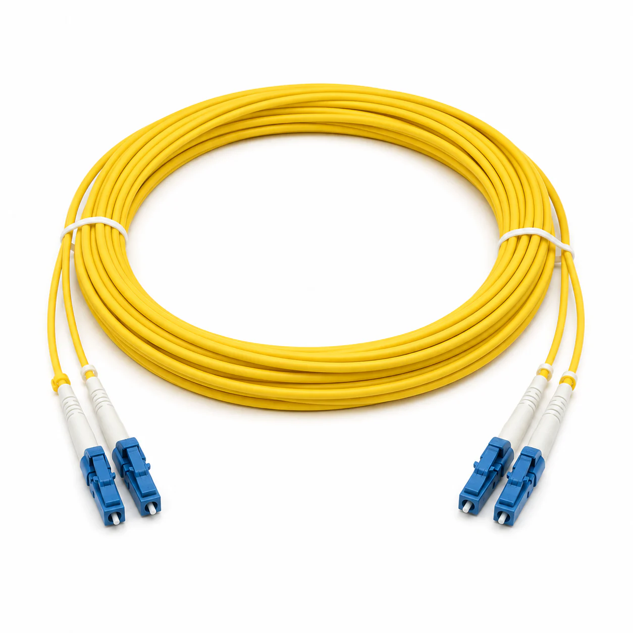 Cable de Fibra Óptica Preterminado LC/UPC a LC/UPC OS2 Duplex en Rollo
