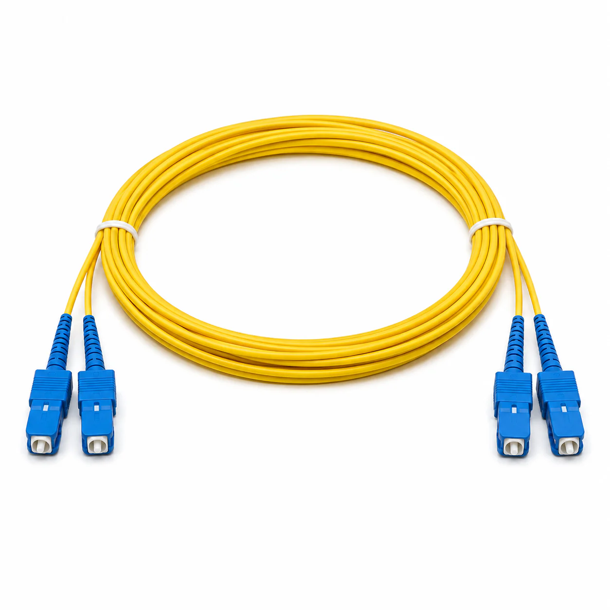 Cable de Fibra Óptica Preterminado SC/UPC a SC/UPC OS2 Duplex en Rollo