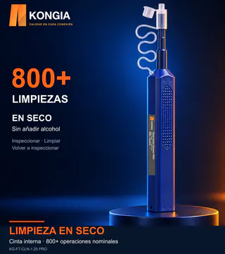 KONGIA KG-FT-CLN-1.25 PRO · LIMPIEZA EN SECO