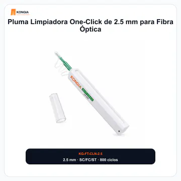 Vista principal del producto - Pluma Limpiadora One-Click de 2.5 mm para Fibra Óptica - KG-FT-CLN-2.5