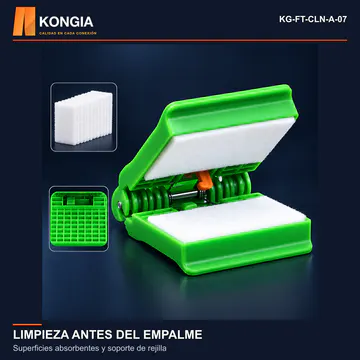 KONGIA · KG-FT-CLN-A-07 · LIMPIEZA ANTES DEL EMPALME