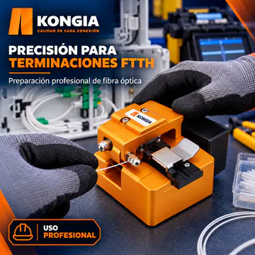 KONGIA · KG-FT-CLV-58KG · Preparación profesional FTTH