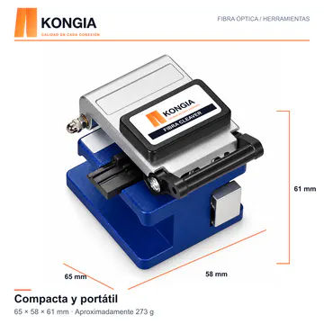 KONGIA · KG-FT-CLV-FC01 · Compacta y portátil