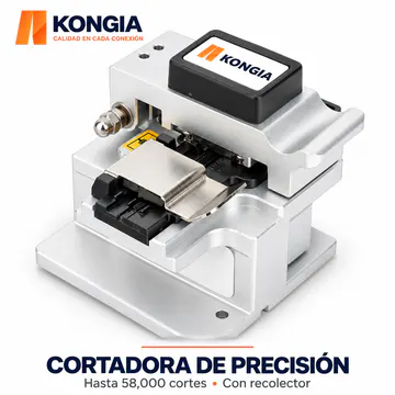 Cortadora de Precisión para Fibra Óptica, Hasta 58,000 Cortes, con Recolector — Vista principal