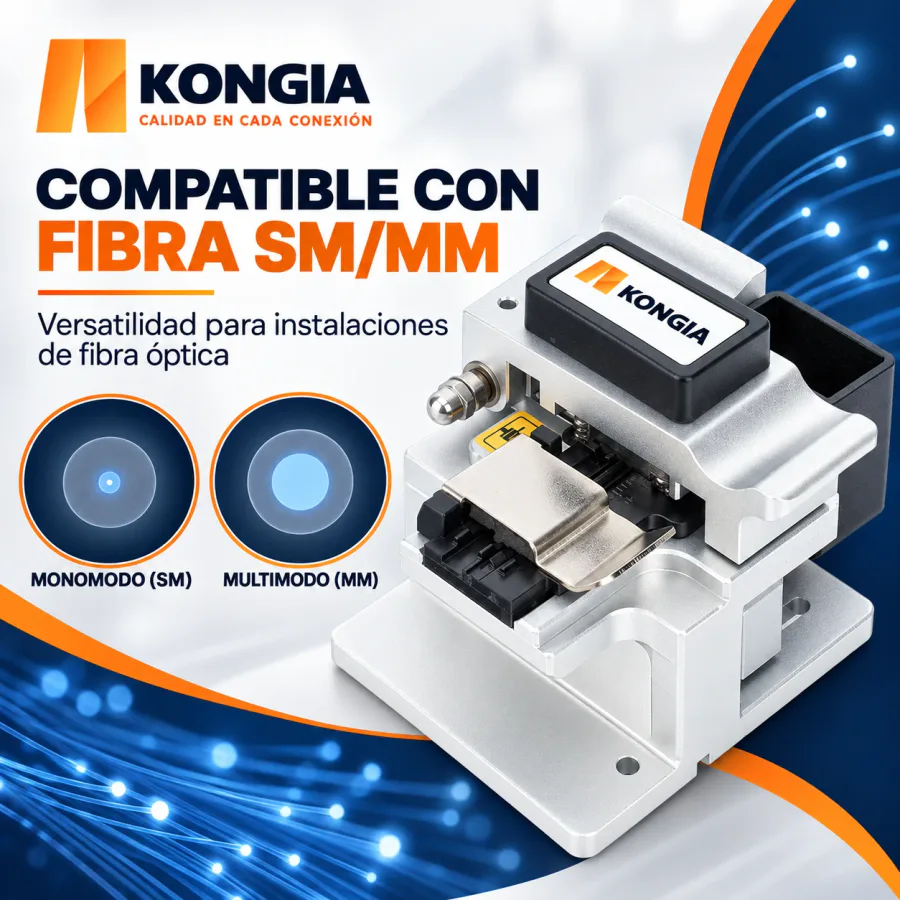 Escenarios de uso - Cortadora de Precisión para Fibra Óptica, Hasta 58,000 Cortes, con Recolector
