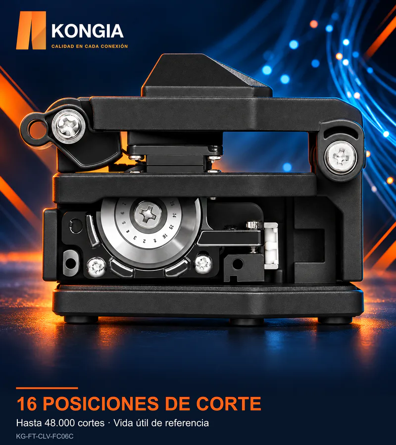 Escenarios de uso - Cortadora de Precisión para Fibra Óptica con Retorno Automático · FC06C · Nueva Generación