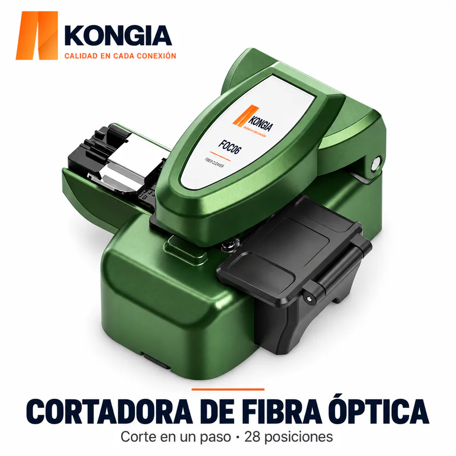 Cortadora de Fibra Óptica en un Paso · FOC06 · 28 Posiciones · Aprox. 48.000 Cortes