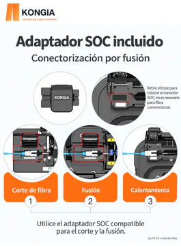 KONGIA A700 PRO - Adaptador SOC incluido