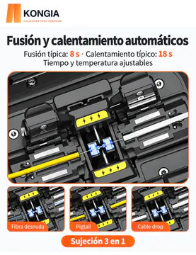 KONGIA A700 PRO - Fusión y calentamiento automáticos