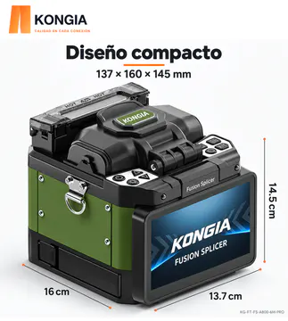 KONGIA A800 PRO - Dimensiones del equipo