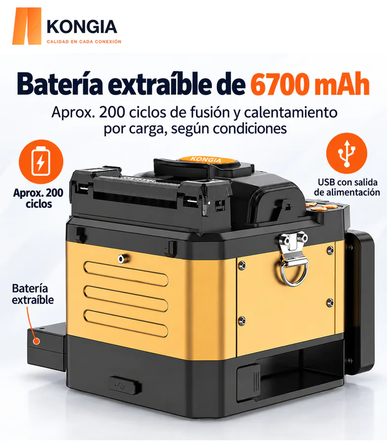 Escenarios de uso - KIT de Empalmadora PRO A900 de Alta Gama, 6 Motores, Alineación de Núcleo y OPM + VFL Integrados