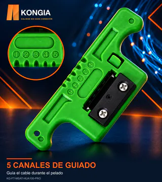 KONGIA · KG-FT-MSAT-HUA100-PRO · 5 CANALES DE GUIADO