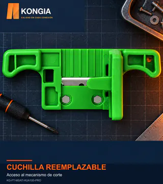 KONGIA KG-FT-MSAT-HUA100-PRO · CUCHILLA REEMPLAZABLE