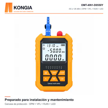 KONGIA · KG-FT-OMT-4IN1-D0550Y · Preparado para instalación y mantenimiento