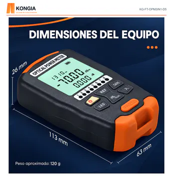 KONGIA KG-FT-OPM3IN1-D5 · Dimensiones · 113 × 63 × 26 mm