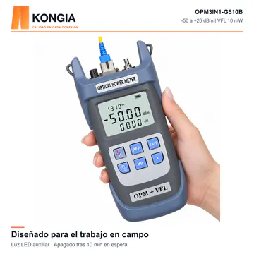 KONGIA · OPM3IN1-G510B · Diseñado para el trabajo en campo