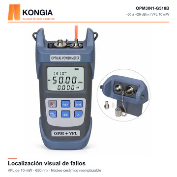 KONGIA · OPM3IN1-G510B · Localización visual de fallos