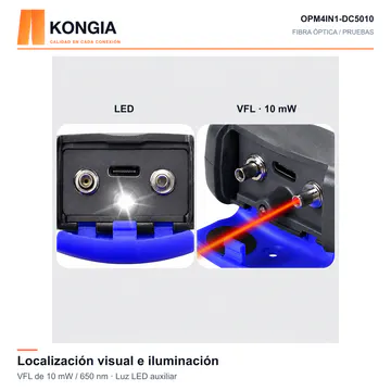 KONGIA · OPM4IN1-DC5010 · Localización visual e iluminación