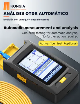 ANÁLISIS OTDR AUTOMÁTICO — KG-FT-OTDR-C80M