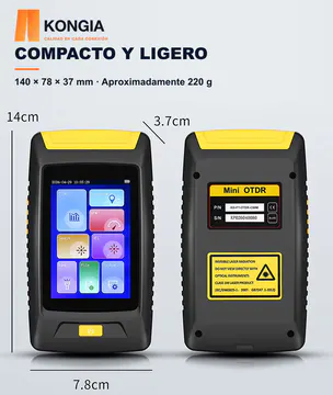 COMPACTO Y LIGERO — KG-FT-OTDR-C80M