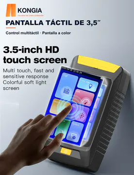 PANTALLA TÁCTIL DE 3,5″ — KG-FT-OTDR-C80M