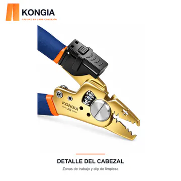 KONGIA F9 · DETALLE DEL CABEZAL