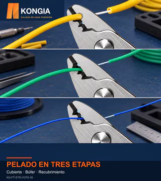 KONGIA KG-FT-STR-VCFS-30 · PELADO EN TRES ETAPAS