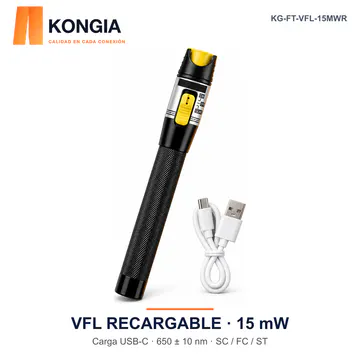 KONGIA · KG-FT-VFL-15MWR · VFL RECARGABLE · 15 mW