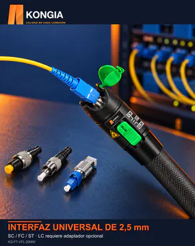 KONGIA VFL-20MW · INTERFAZ UNIVERSAL DE 2,5 mm