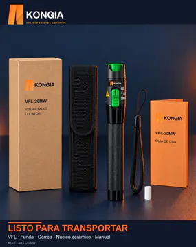 KONGIA VFL-20MW · LISTO PARA TRANSPORTAR
