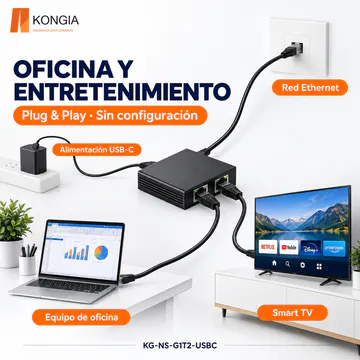 KG-NS-G1T2-USBC — Oficina y entretenimiento