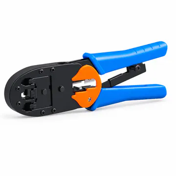 Pinza ponchadora para conectores RJ45 Pass-Through KG-NT-CT-PASS100 — vista alternativa de estudio