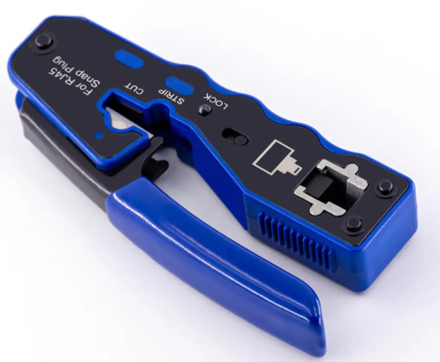 Pinza ponchadora para conectores RJ45 Pass-Through