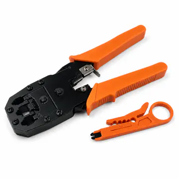 Pinza ponchadora modular 3 en 1 KG-NT-CT-RJ45-Y100 — vista alternativa de estudio