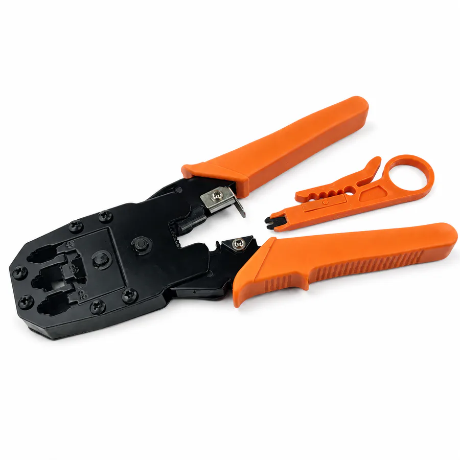 Pinza ponchadora modular 3 en 1