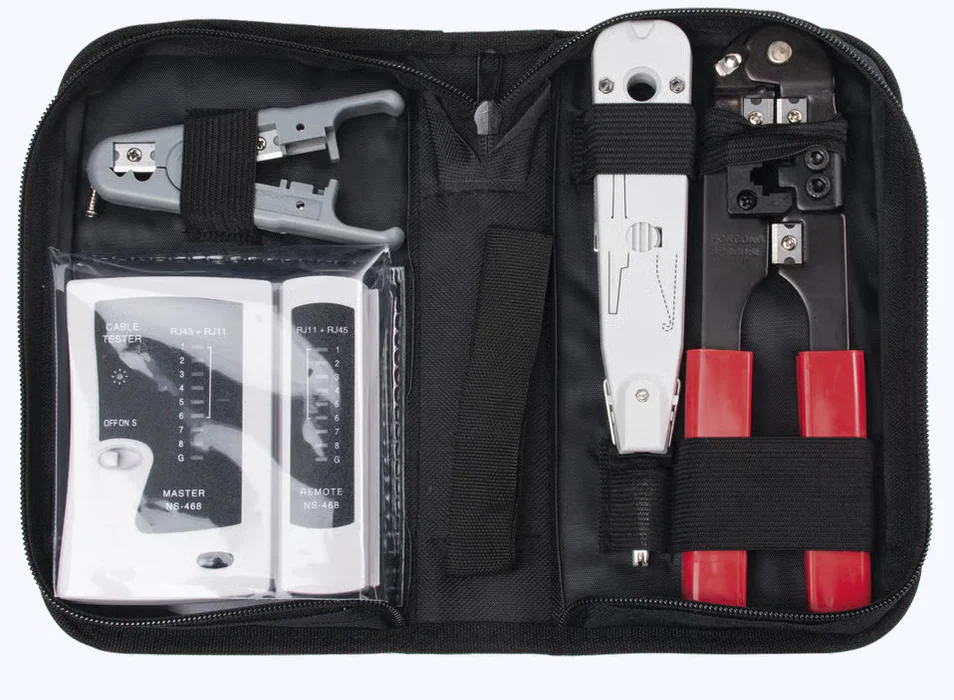 Kit básico de herramientas para redes