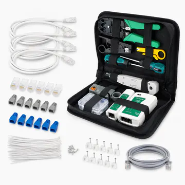 Kit profesional de herramientas para redes KG-NT-KIT-PRO100 — funciones y componentes compatibles